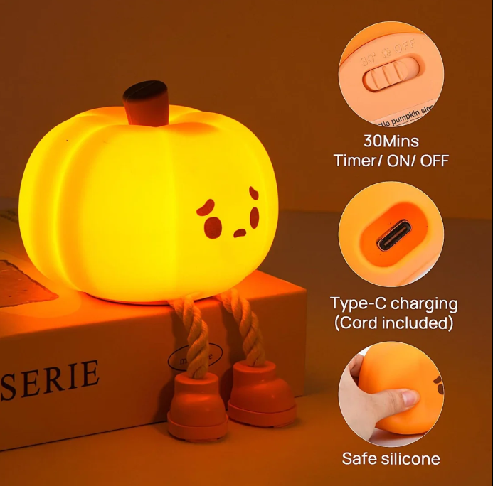 Pumpkin Pal - Cozy Glow Lamp